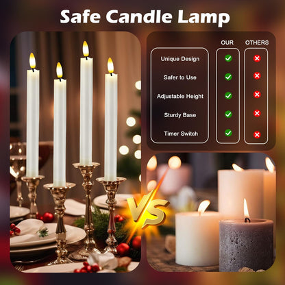 Rechargeable Remote Control LED Candle